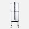British Berkefeld 12L Portable Benchtop Gravity Water Filter | Removes Fluoride Chlorine Microplastics And More | Polished Stainless Steel