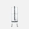 British Berkefeld 6L Portable Benchtop Gravity Water Filter | Removes Fluoride Chlorine Microplastics And More | Polished Stainless Steel