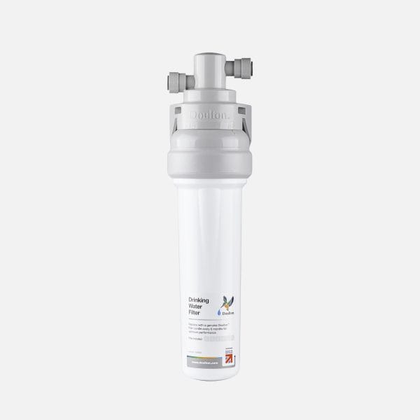 Doulton Underbench QT Water Filter | Remove Fluoride Microplastics Chlorine | Biotect Ultra Cartridge | Plastic